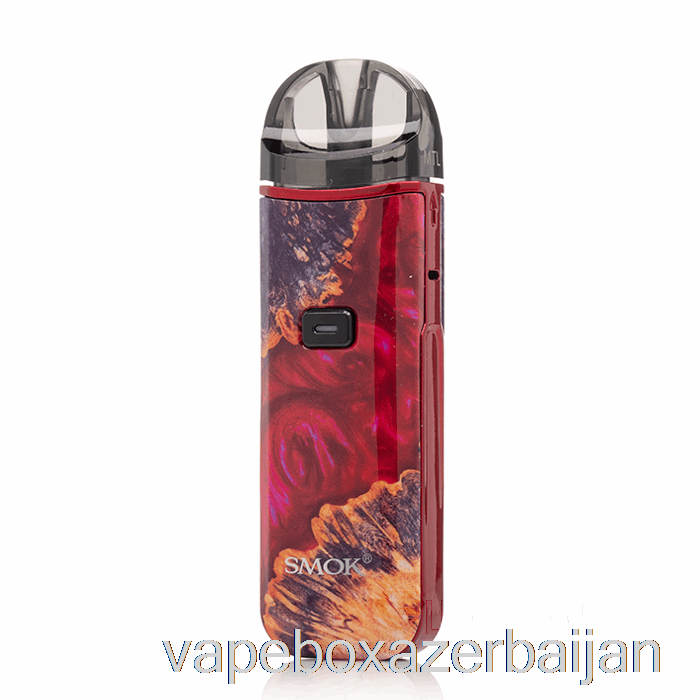 Vape Box Azerbaijan SMOK nord PRO 25W Pod Kit Red Stabilizing Wood